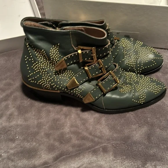 Chloe Susannah Ankle boots in Silver Gray - Picture 2 of 7